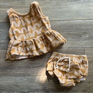 Little One Shop 12-18M Rust Rainbow Set 🤎